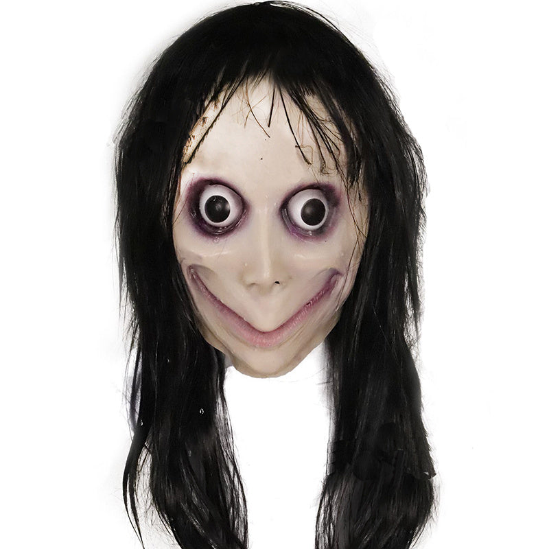 Horror Mask Scary Headgear Ghost Festival Funny Face Props