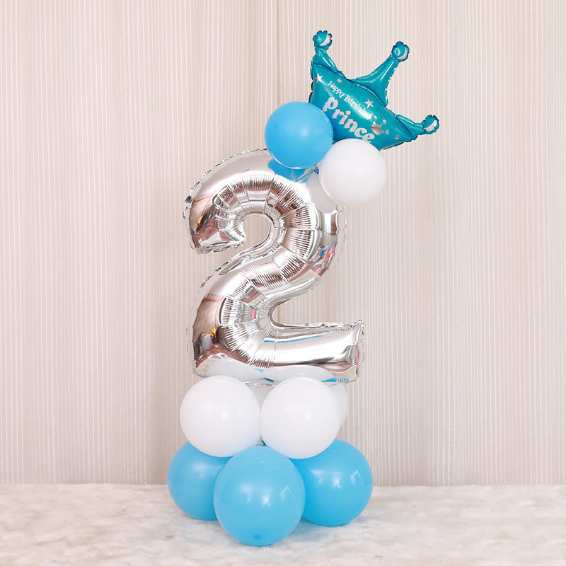 Birthday party aluminum balloon