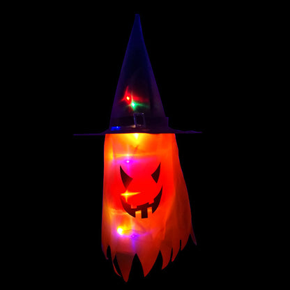 Halloween Holiday Decoration Lanterns Cloth Art Ghost Halloween String Lights