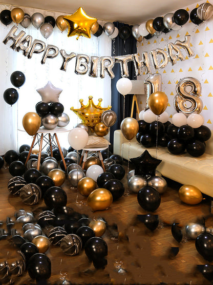 Party Decoration Balloons Happy Birthday Balloons Package