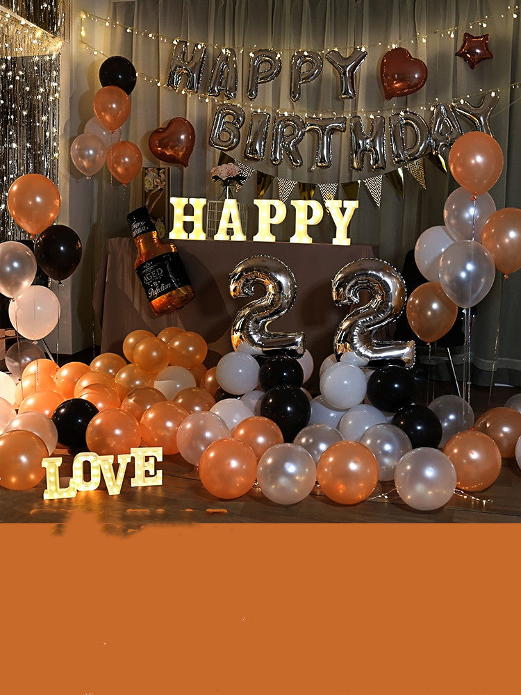 Party Decoration Balloons Happy Birthday Balloons Package