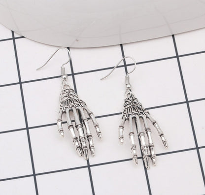 Halloween shin bone earrings