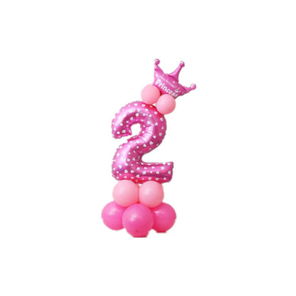 Birthday party aluminum balloon