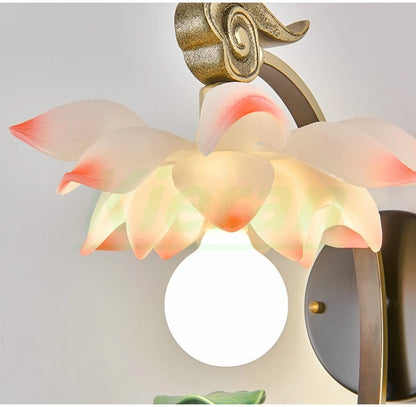 Modern Minimalist Beautiful Lotus LED Wall Lamps