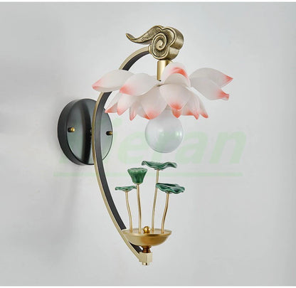 Modern Minimalist Beautiful Lotus LED Wall Lamps