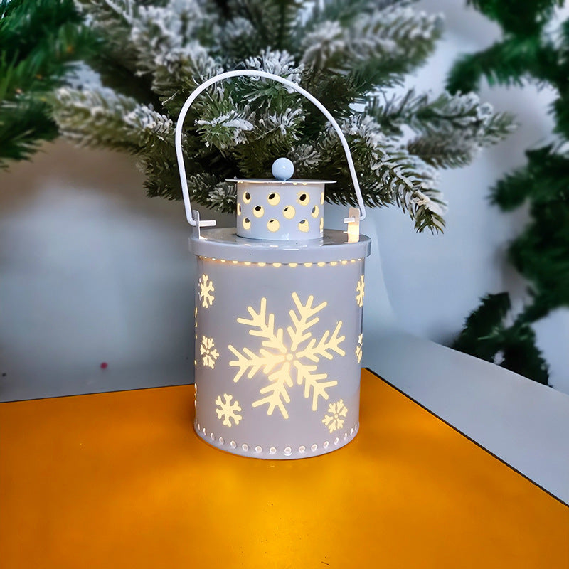 Nordic LED Christmas Candle Lanterns