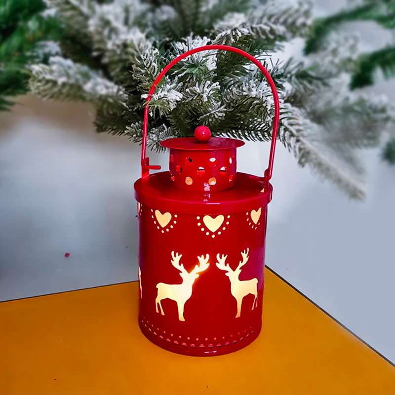 Nordic LED Christmas Candle Lanterns