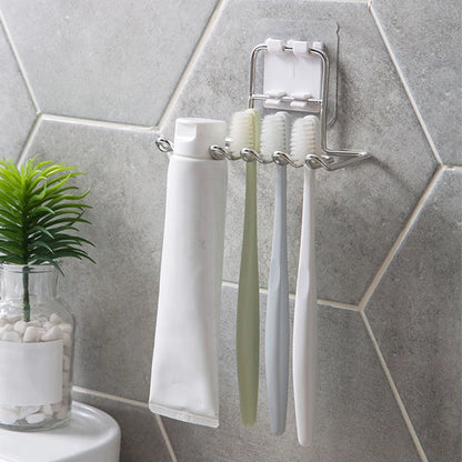 Stainless Steel Toothbrush Holder