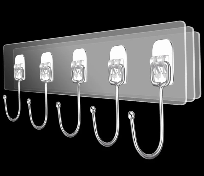 Transparent Wall Hooks Self Adhesive