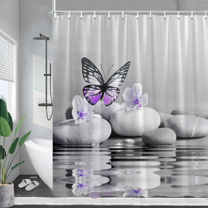 Zen Landscape Shower Curtains