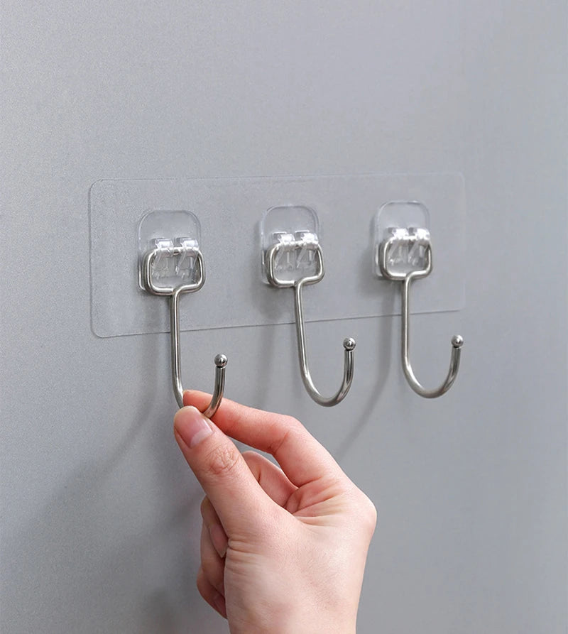 Transparent Wall Hooks Self Adhesive