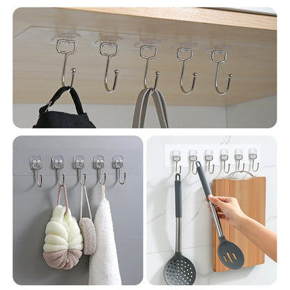 Transparent Wall Hooks Self Adhesive