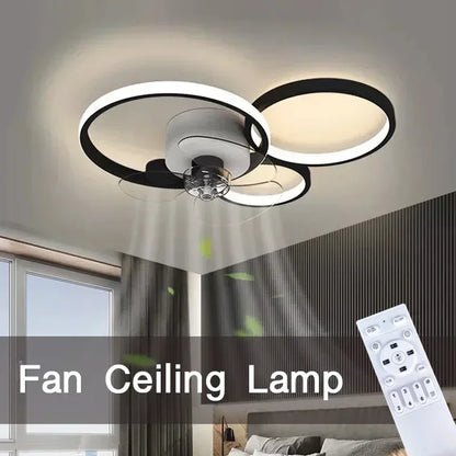 Lampada da soffitto con ventilatore a LED Lampadario moderno per soggiorno