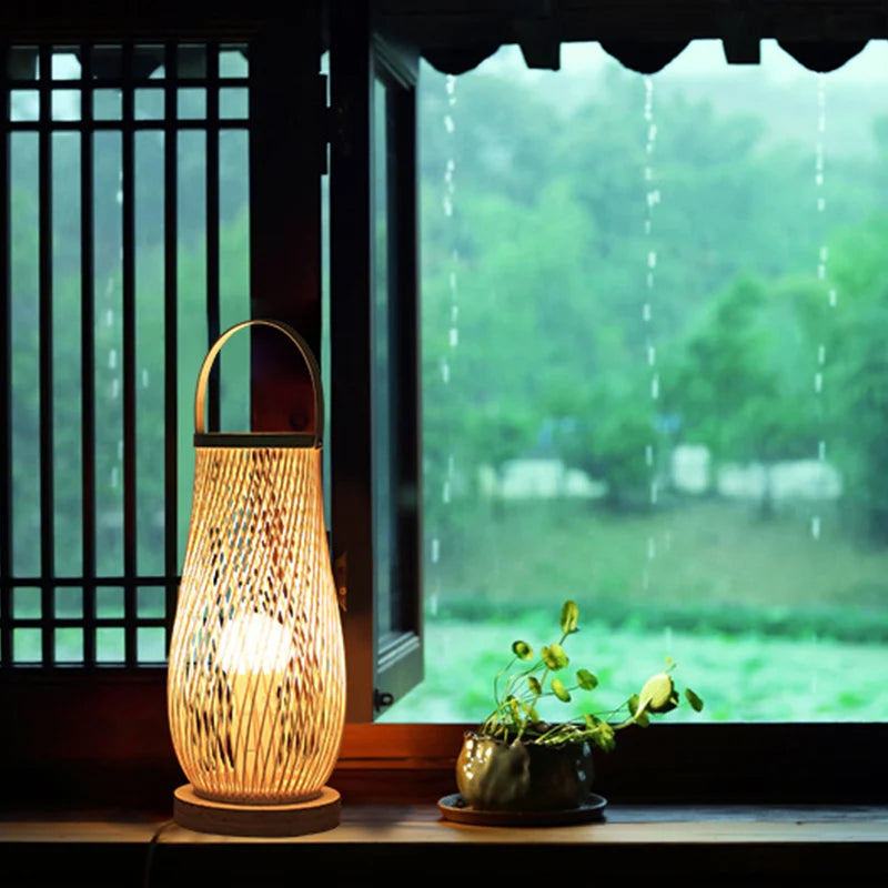 Asia Bedroom Table Lamp Zen