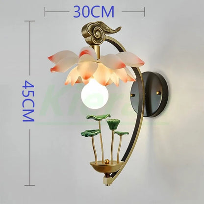 Modern Minimalist Beautiful Lotus LED Wall Lamps