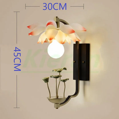 Modern Minimalist Beautiful Lotus LED Wall Lamps