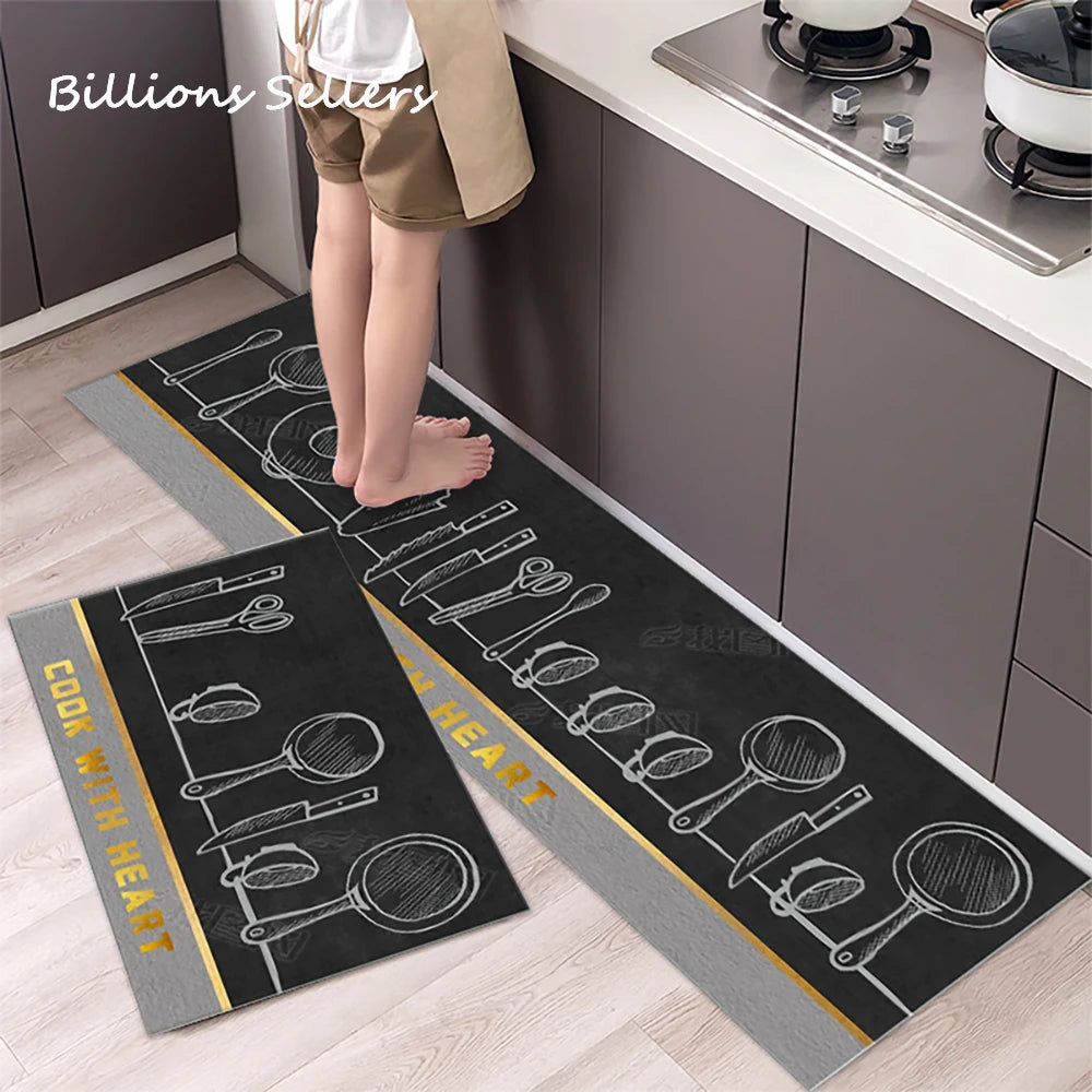 Kitchen Absorbent Mat Non-Skid