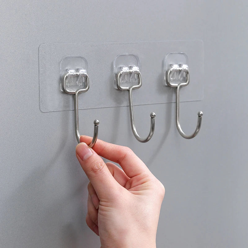 Transparent Wall Hooks Self Adhesive