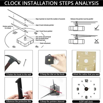 Wall Clock for Home Office 40cm