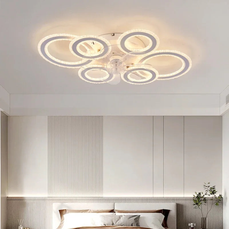 Led Low Noise Ceiling Fan Decoration Lamps