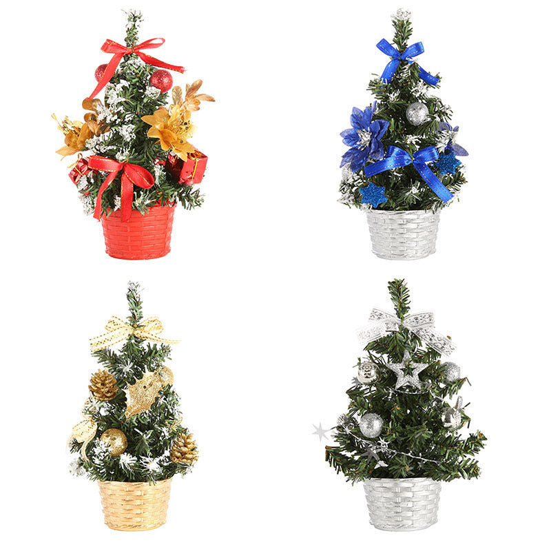 Mini Artificial Tree Christmas Decorations Family Gifts