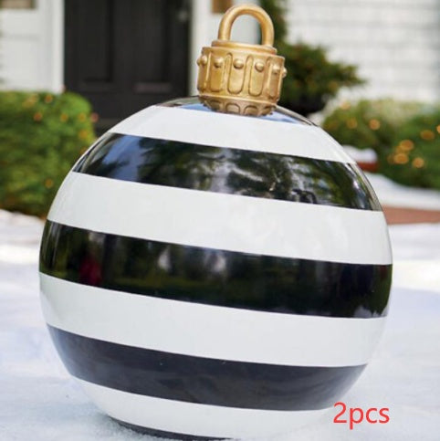 Christmas Balls Christmas Tree Decorations Outdoor Atmosphere Inflatable Toys For Home Christmas Gift Ball