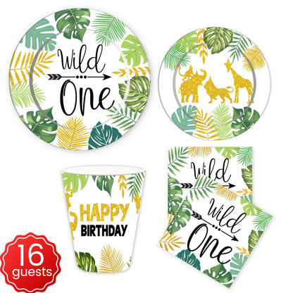 Birthday Party Set Decoration Paper Plate Paper Cup