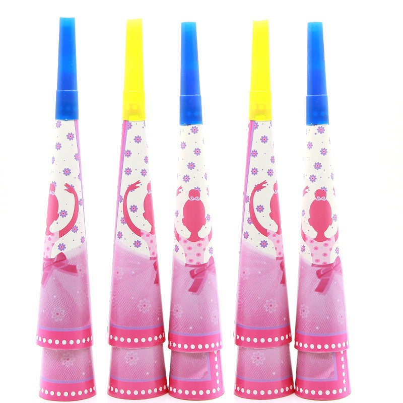 Dancing Girl Birthday Party Decoration Supplies Disposable