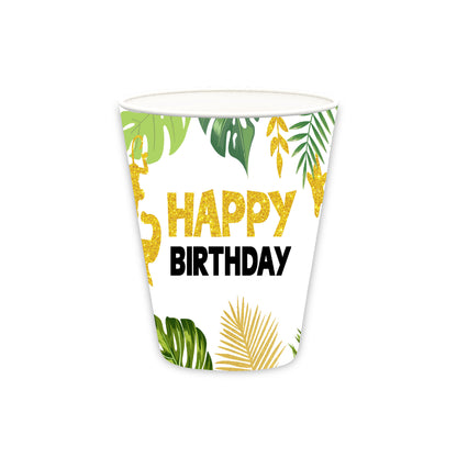 Birthday Party Set Decoration Paper Plate Paper Cup