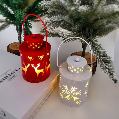 Nordic LED Christmas Candle Lanterns