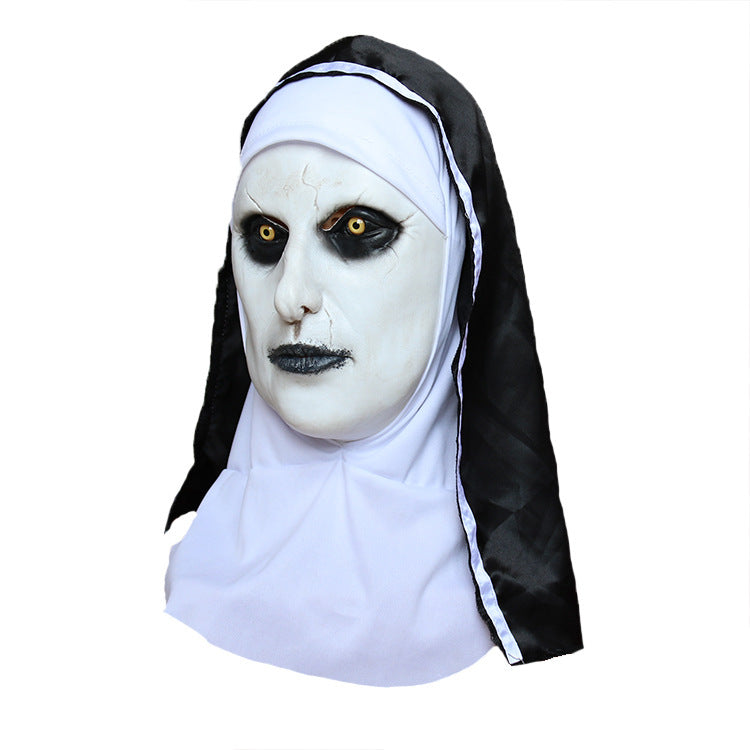 Horror Mask Scary Headgear Ghost Festival Funny Face Props