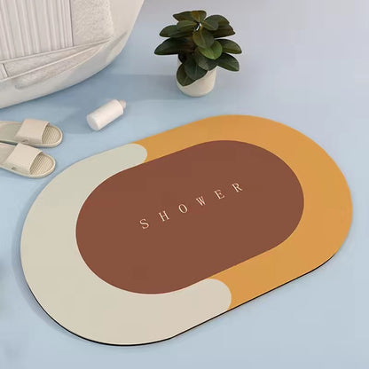 Super Absorbent Non-Slip Bathroom Mat