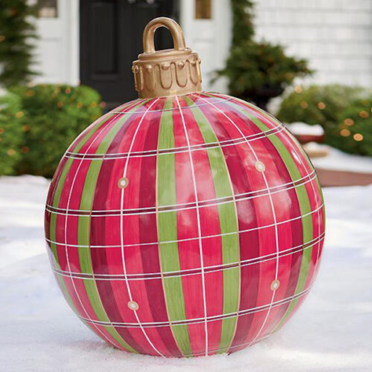 Christmas Balls Christmas Tree Decorations Outdoor Atmosphere Inflatable Toys For Home Christmas Gift Ball