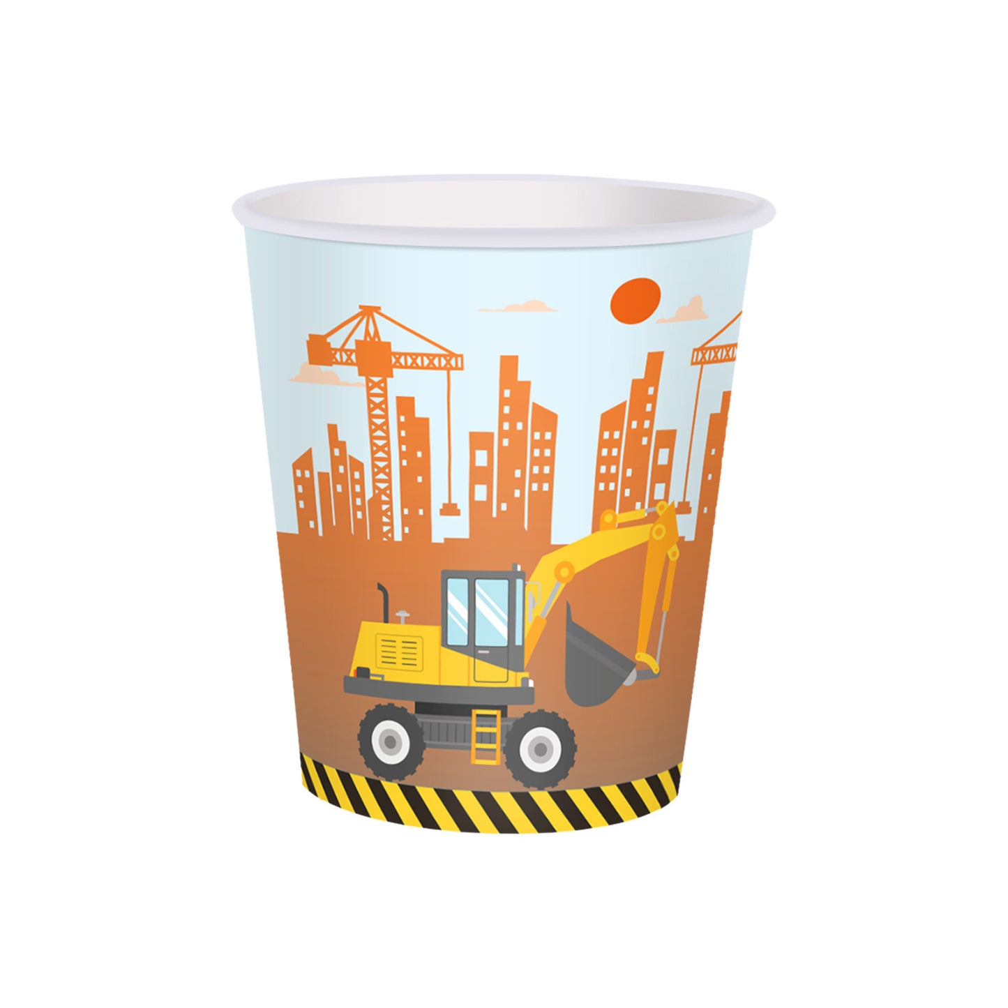 Construction Vehicle Building Birthday Decoration